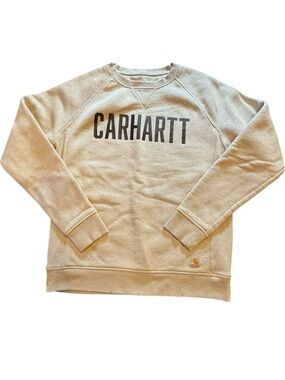 Carhartt Women’s Logo Crewneck Relaxed Fit Sweatshirt Size M
